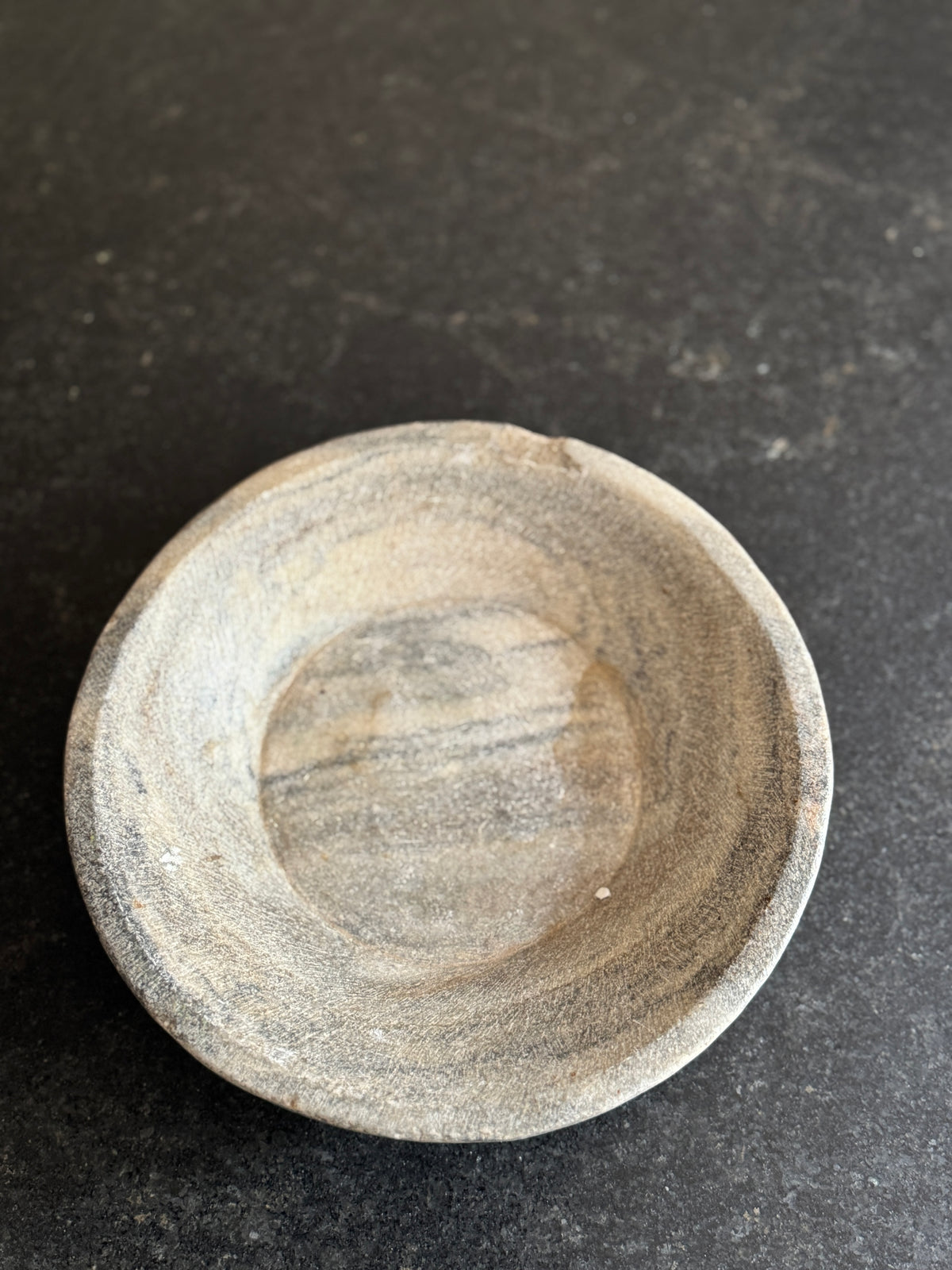 Vintage Marble Bowl - Medium