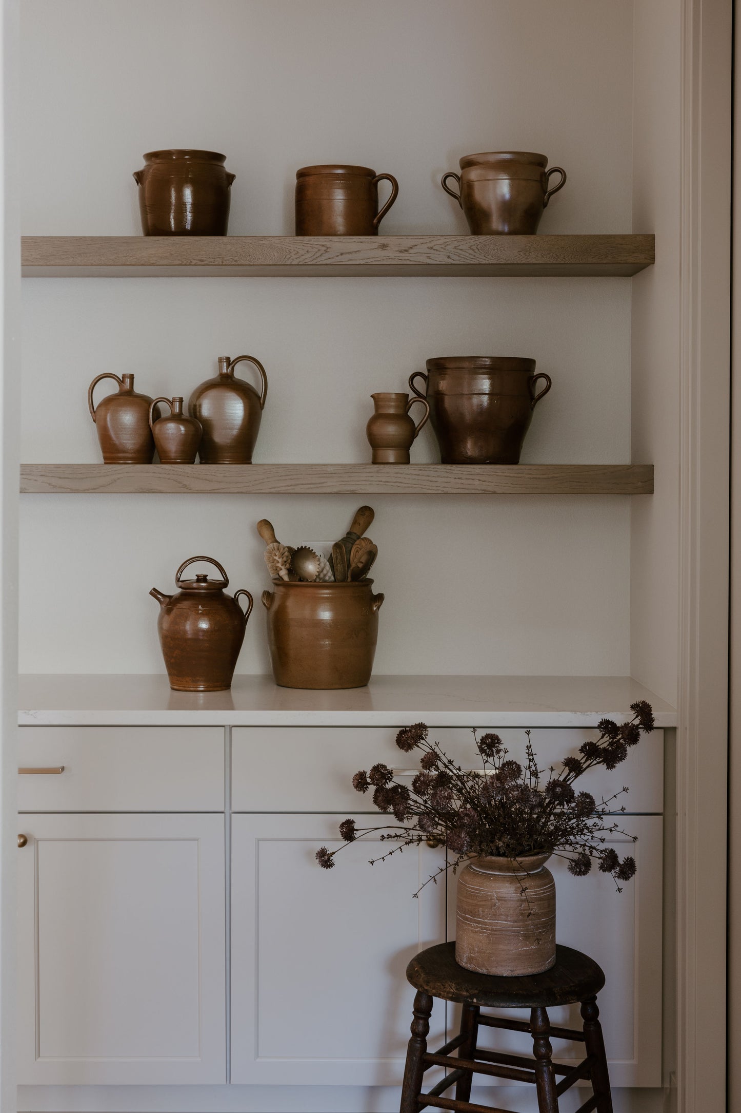 Vintage Double Handle Crock