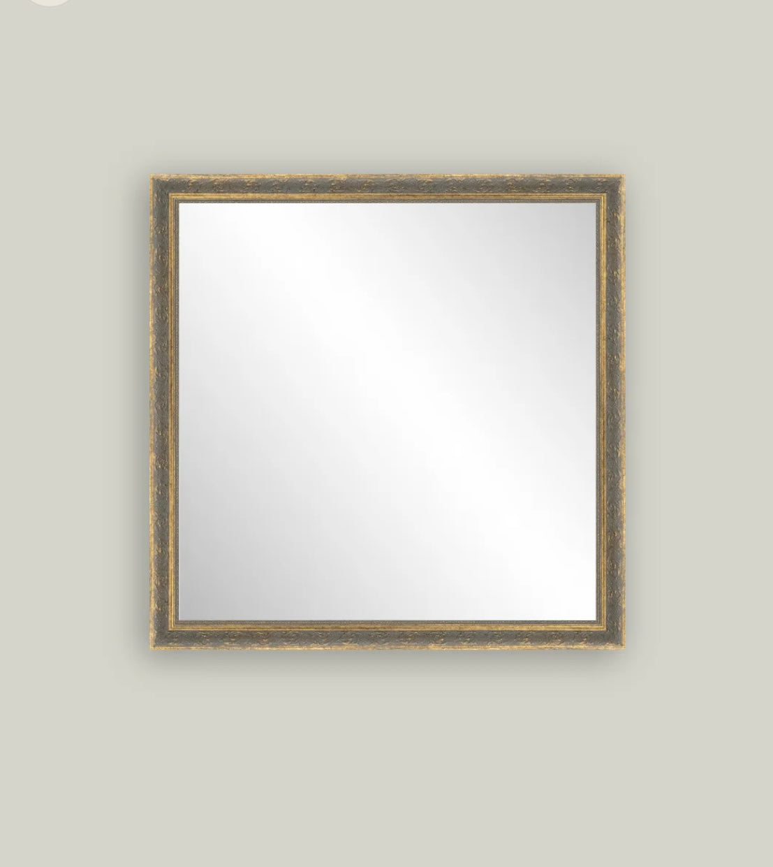 Patina Gold 16x16 Mirror