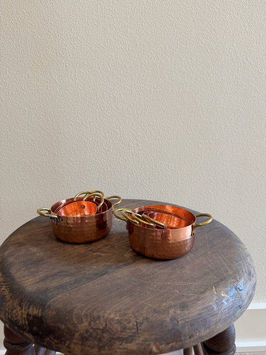 Copper Measuring Cups