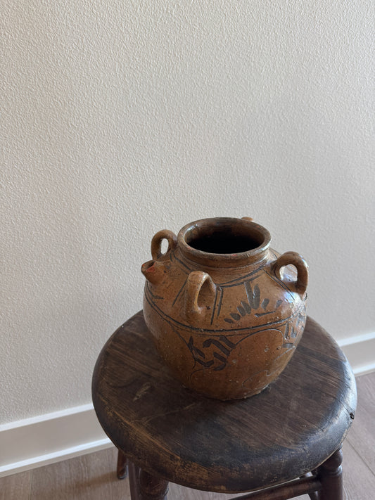 Makou Jar with Handles - vintage