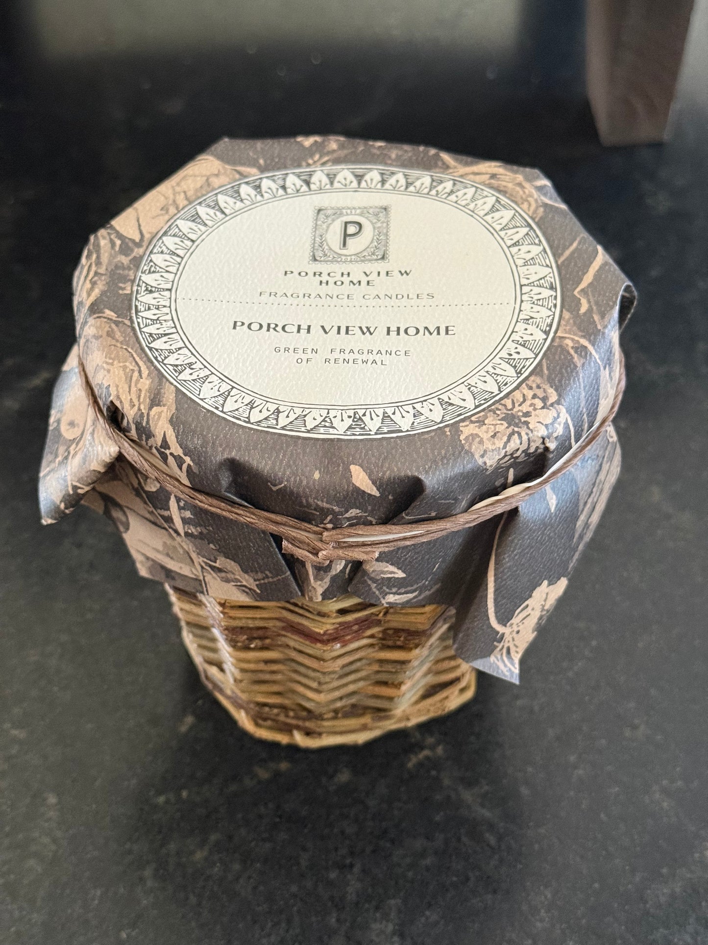 Rattan Wrapped Candle - 3 scents