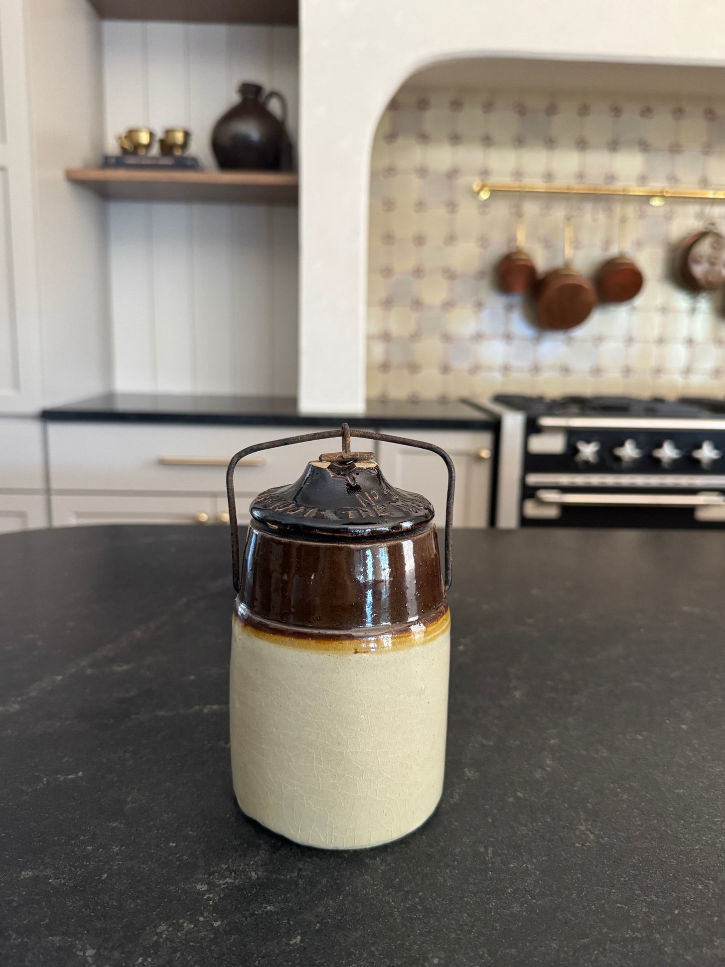 Stoneware Fruit Jar - Vintage