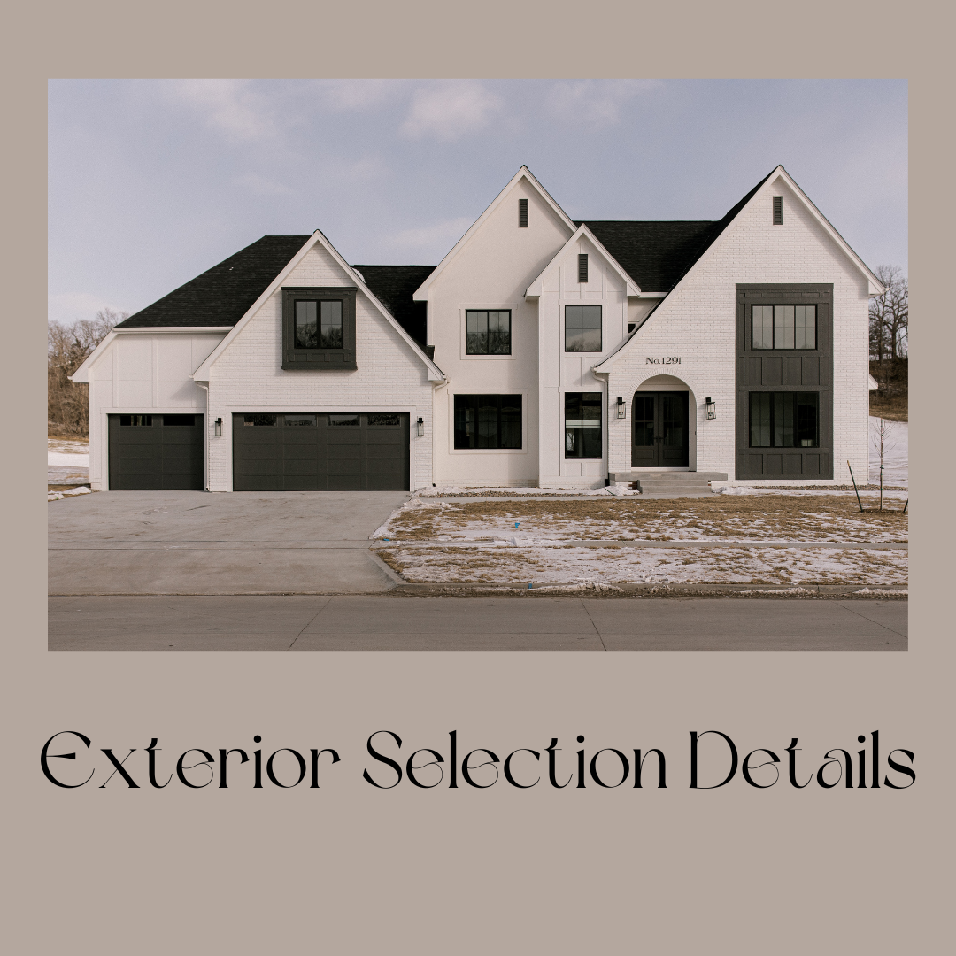 Exterior Selections Package 4