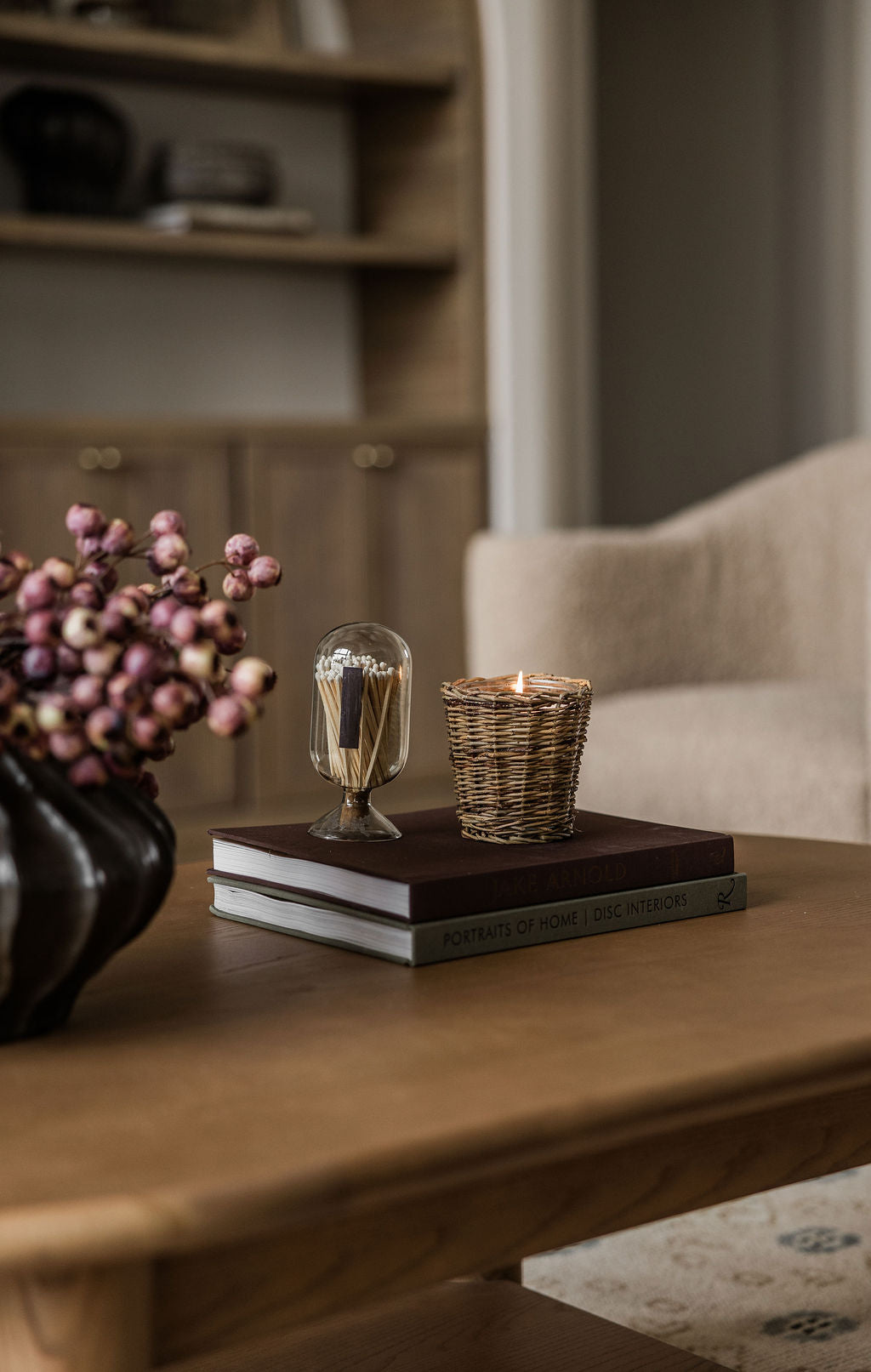 Rattan Wrapped Candle - 3 scents