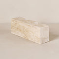 Northfield Travertine Candle Holder