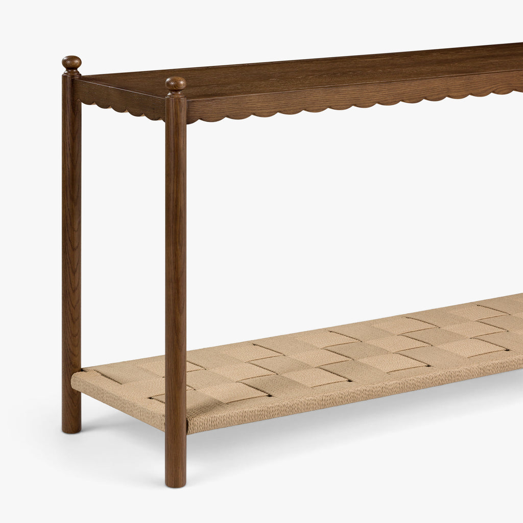 Declan Scallop Console Table