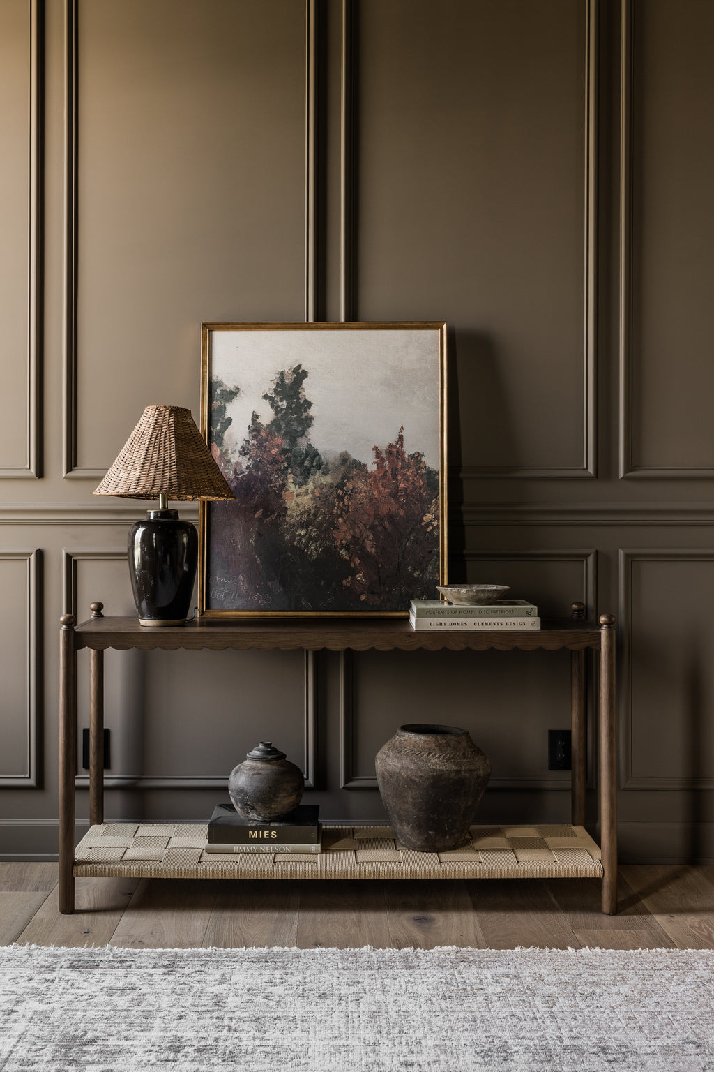 Declan Scallop Console Table