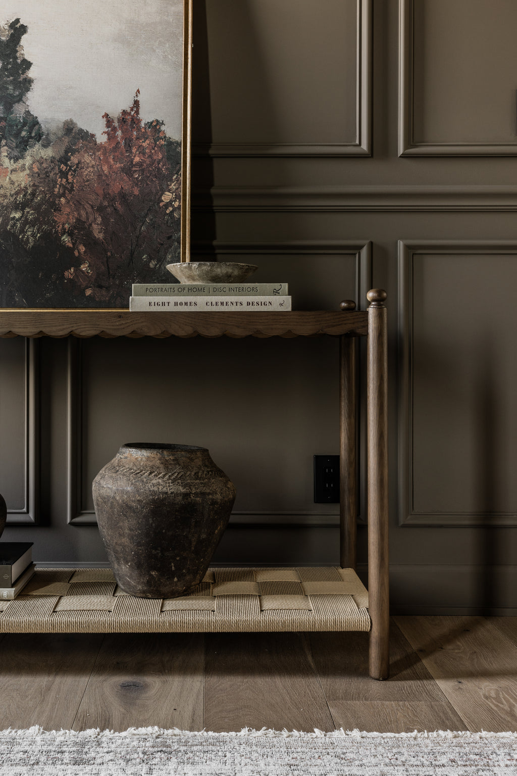 Declan Scallop Console Table