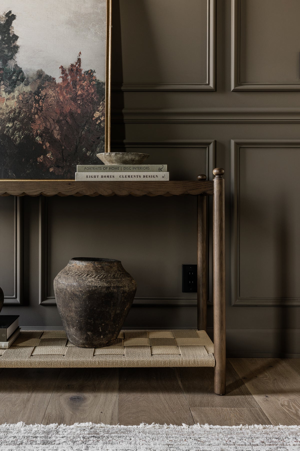 Declan Scallop Console Table