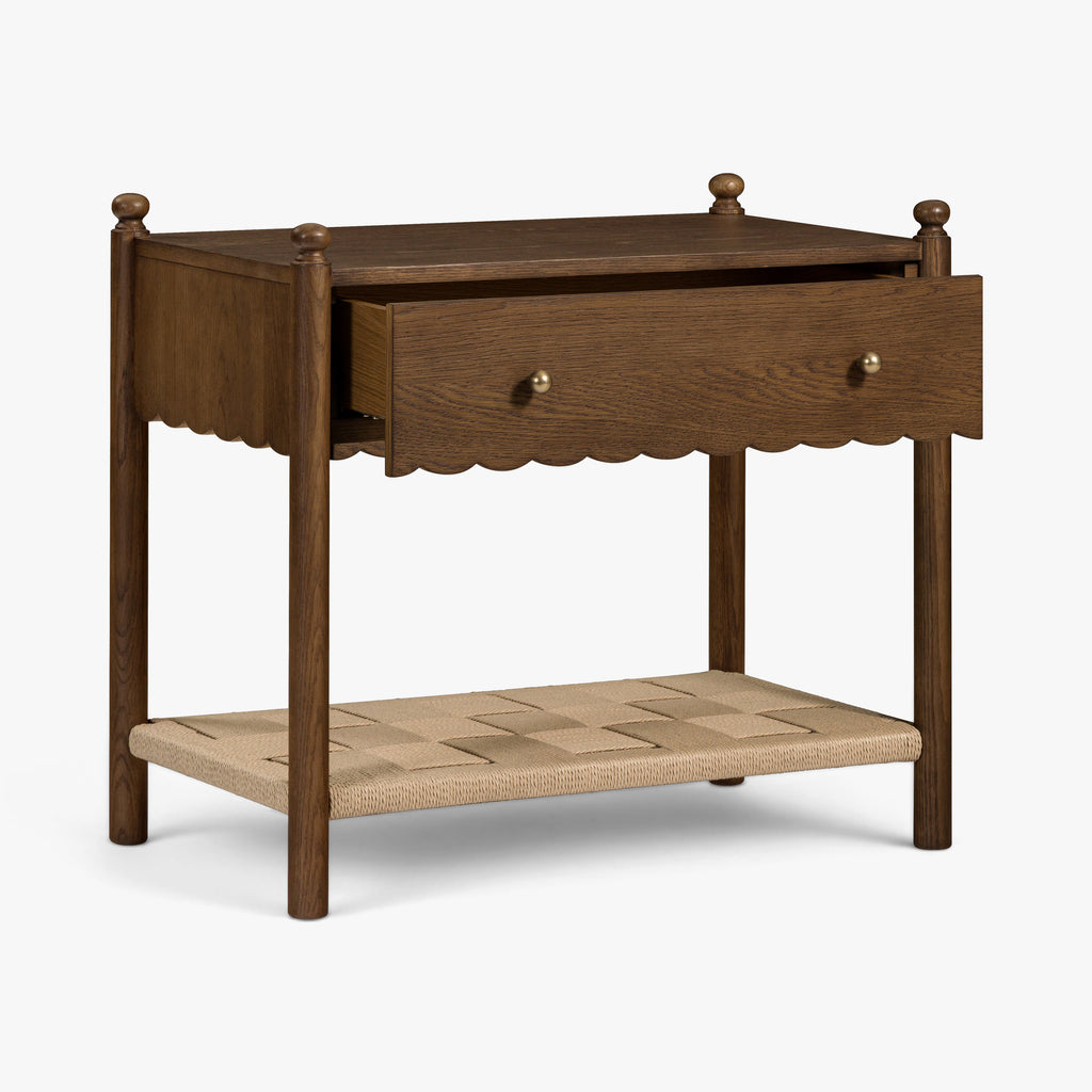 James Oak Nightstand
