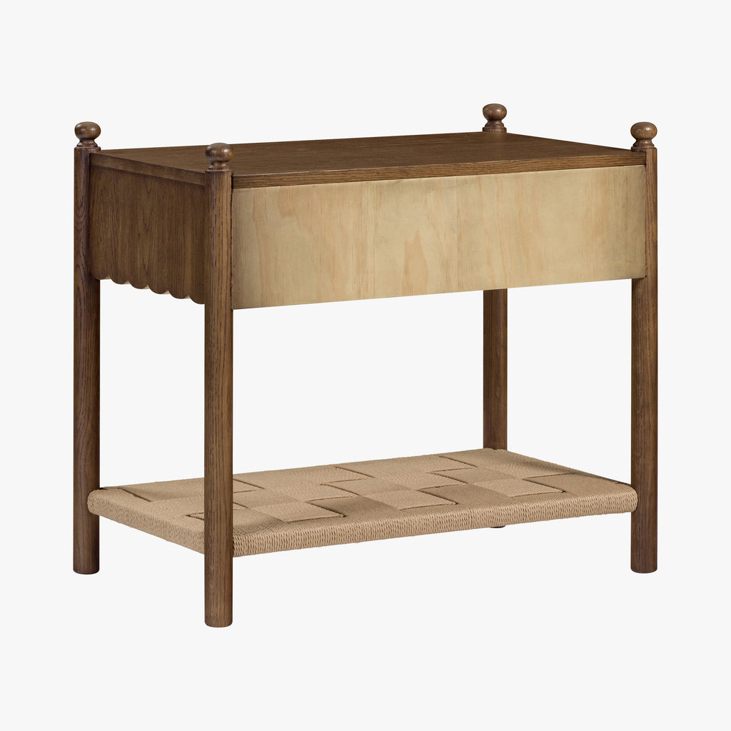 James Oak Nightstand