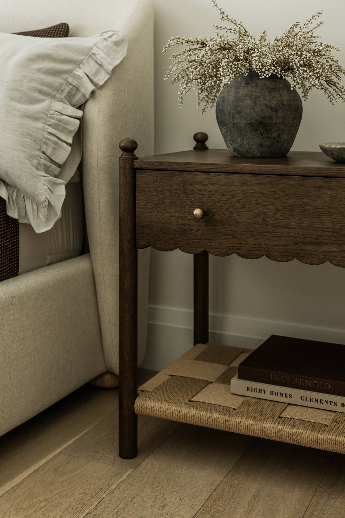 James Oak Nightstand