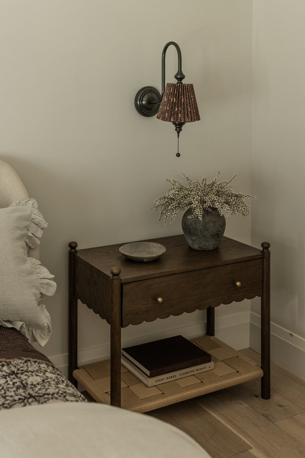 James Oak Nightstand