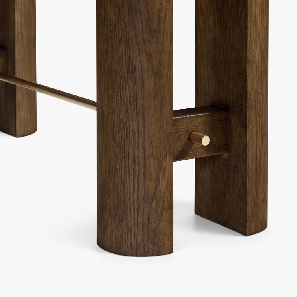 Brooks Oak Console Table