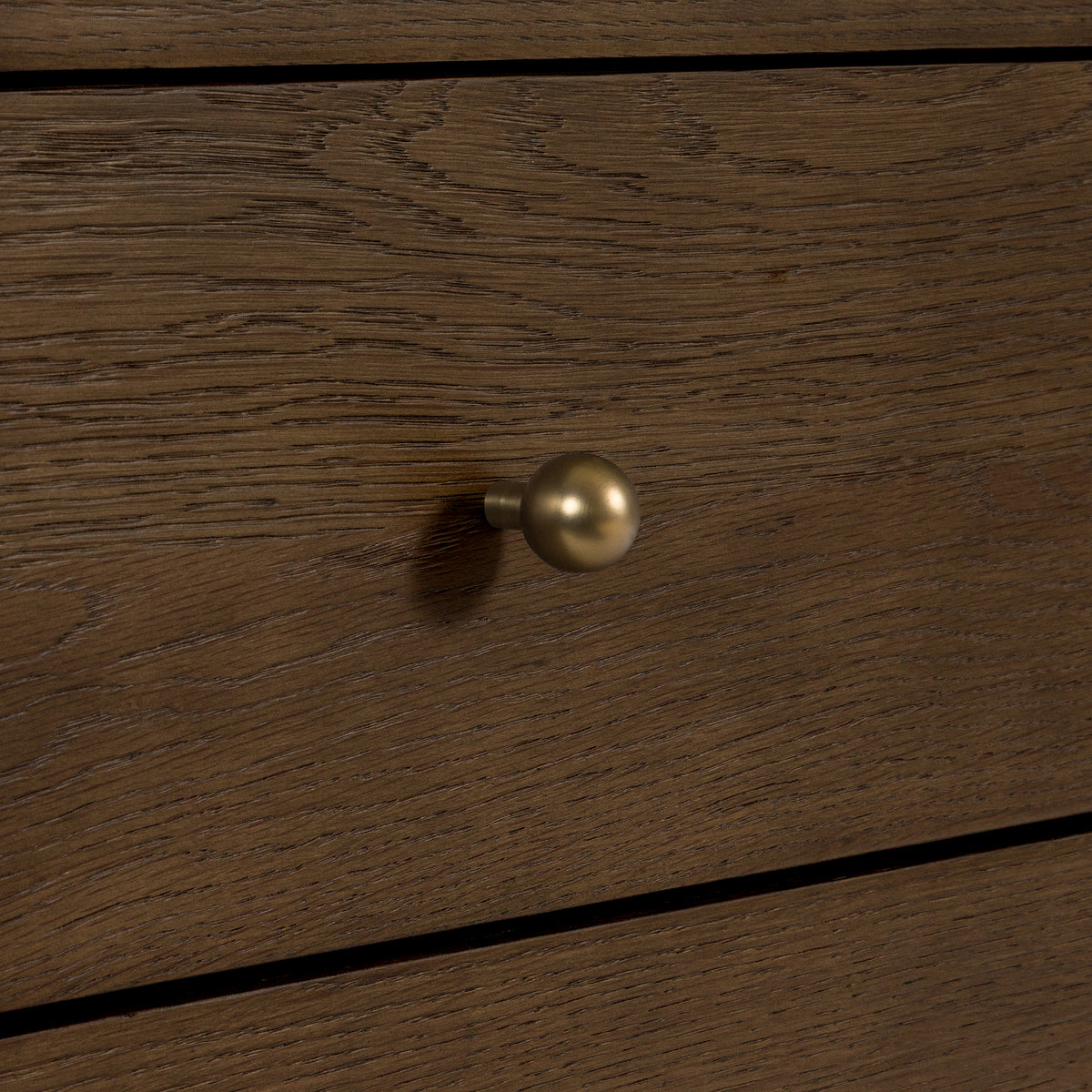 James 4-Drawer Oak Dresser