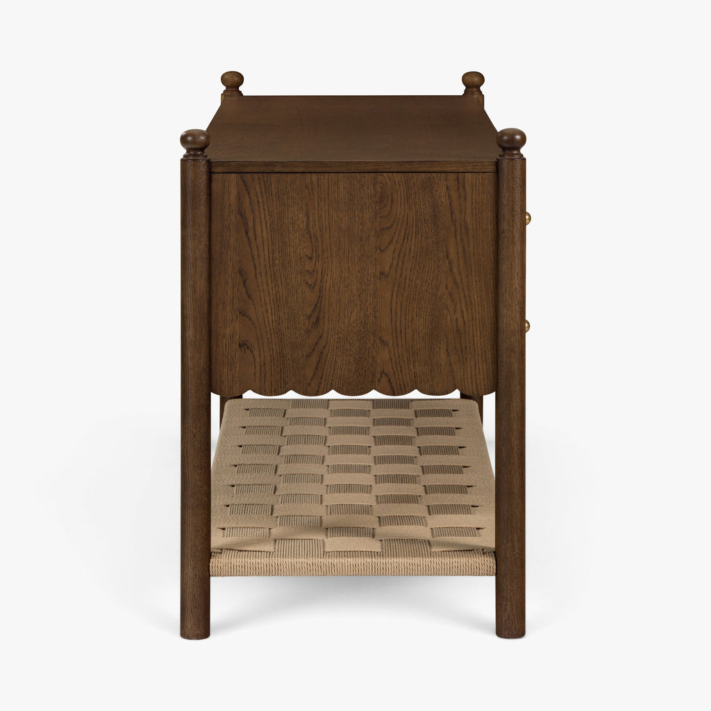 James 4-Drawer Oak Dresser