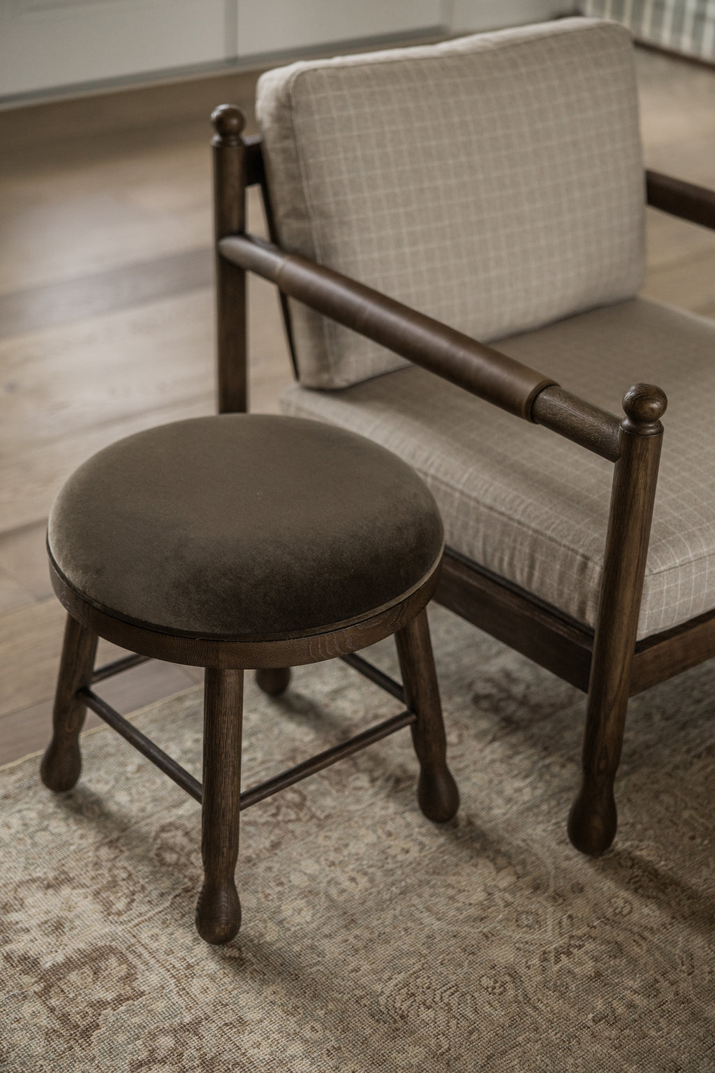Theo Upholstered Stool