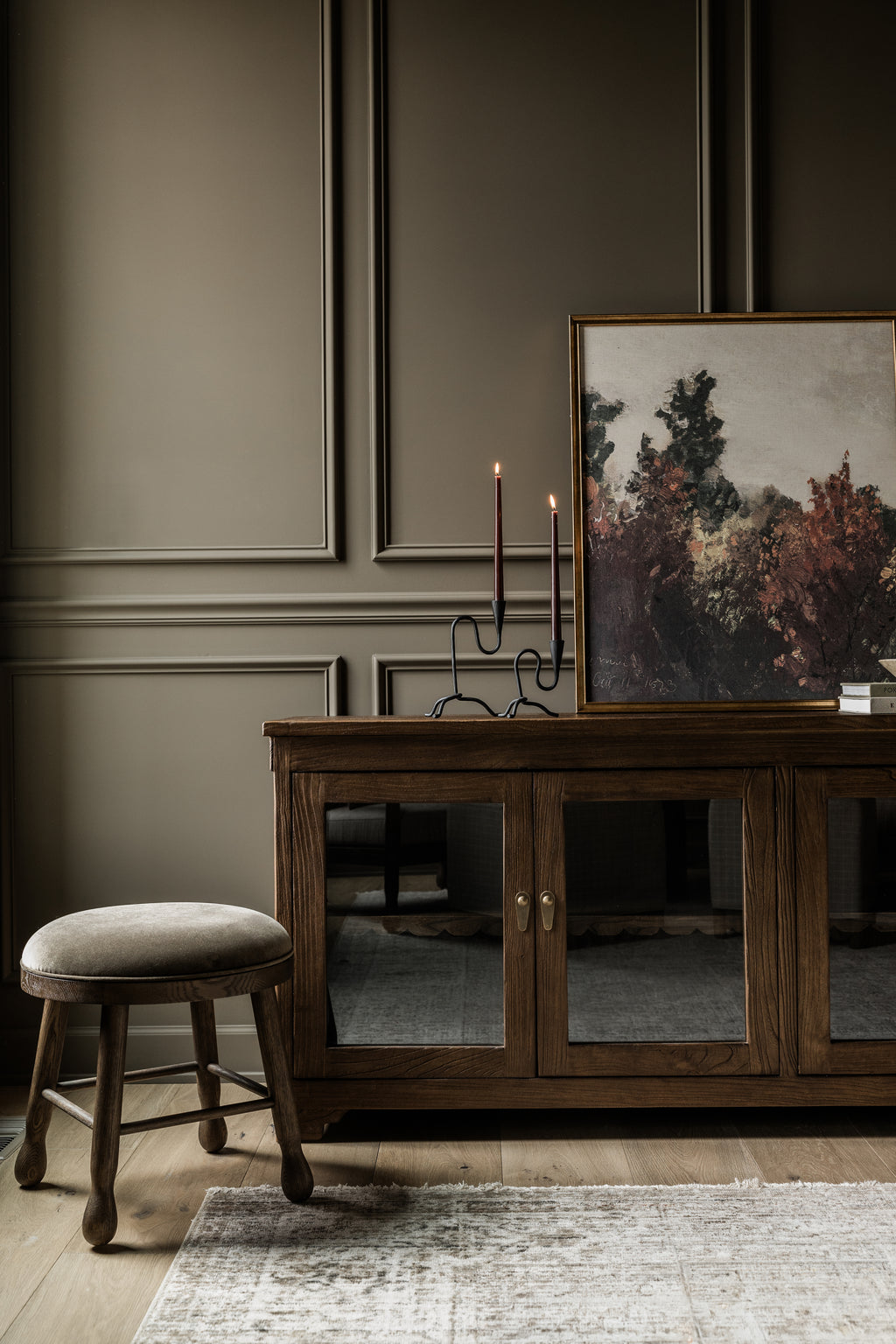 Theo Upholstered Stool
