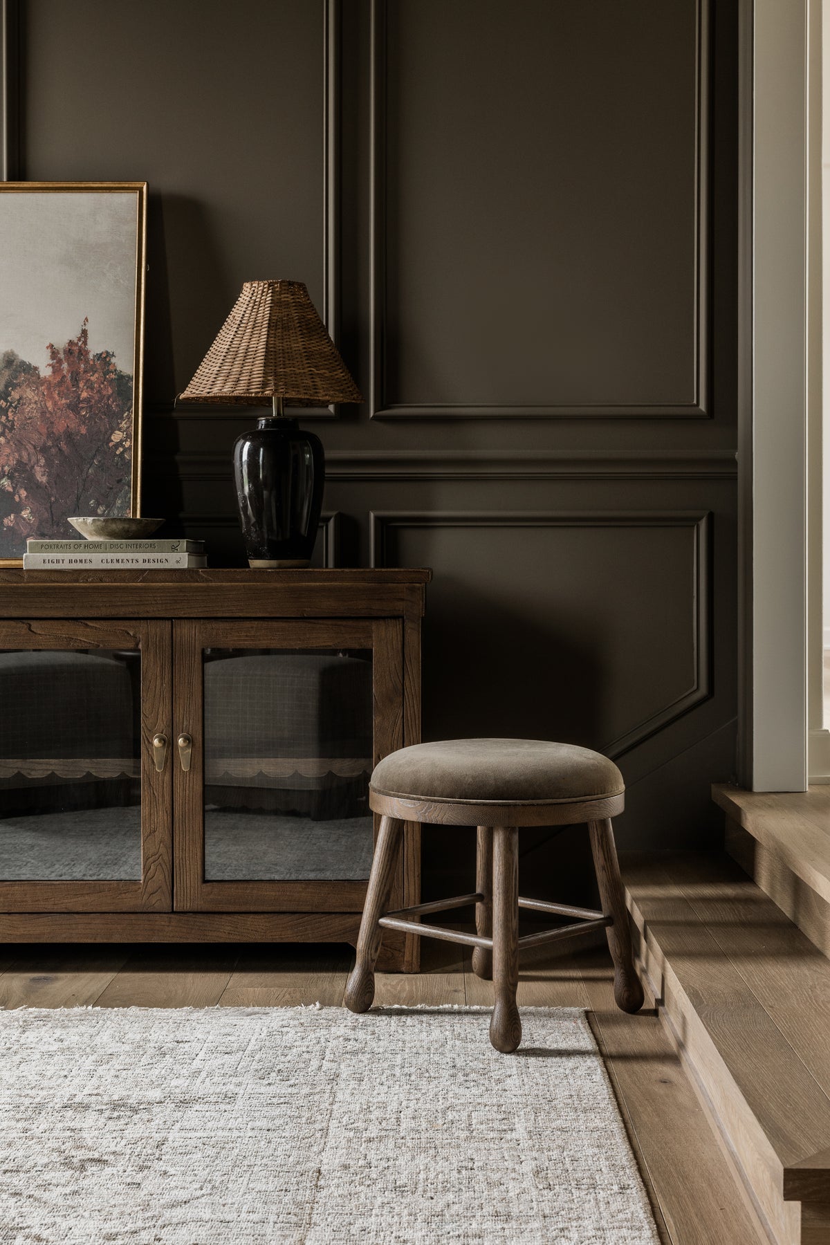 Theo Upholstered Stool