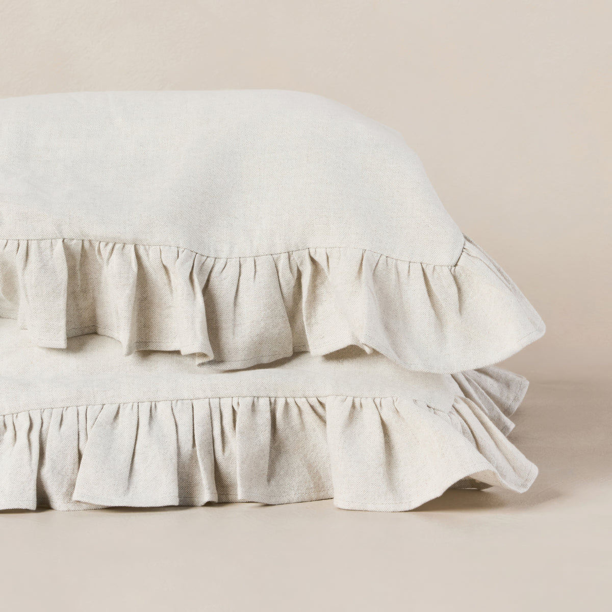 Willowmere Ruffle Linen Shams