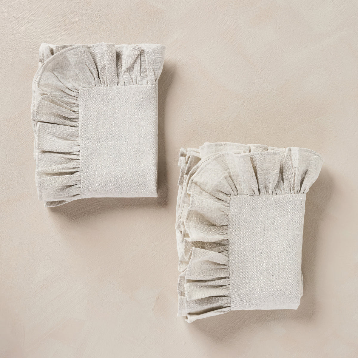 Willowmere Ruffle Linen Shams