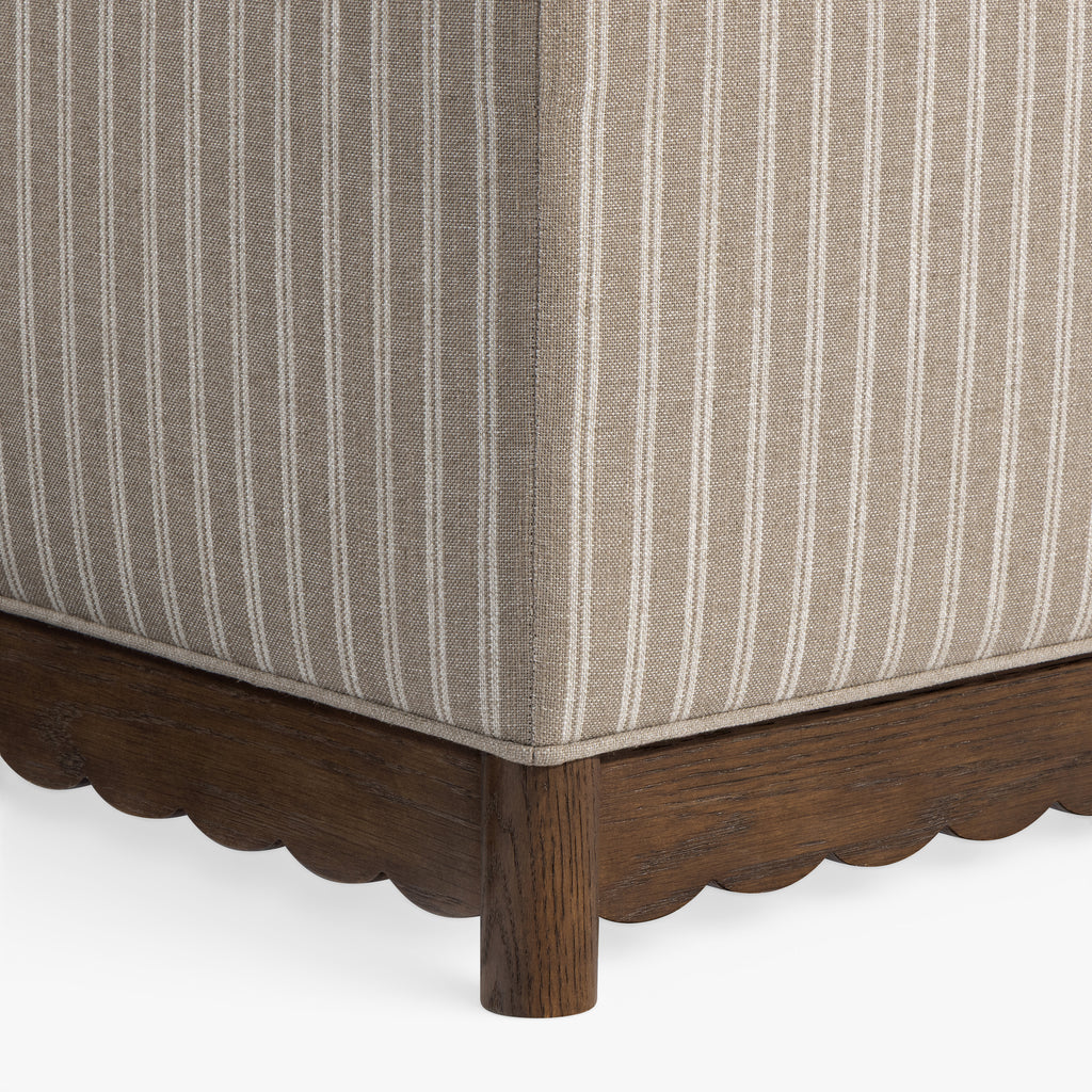 Steven Upholstered Cube Ottoman
