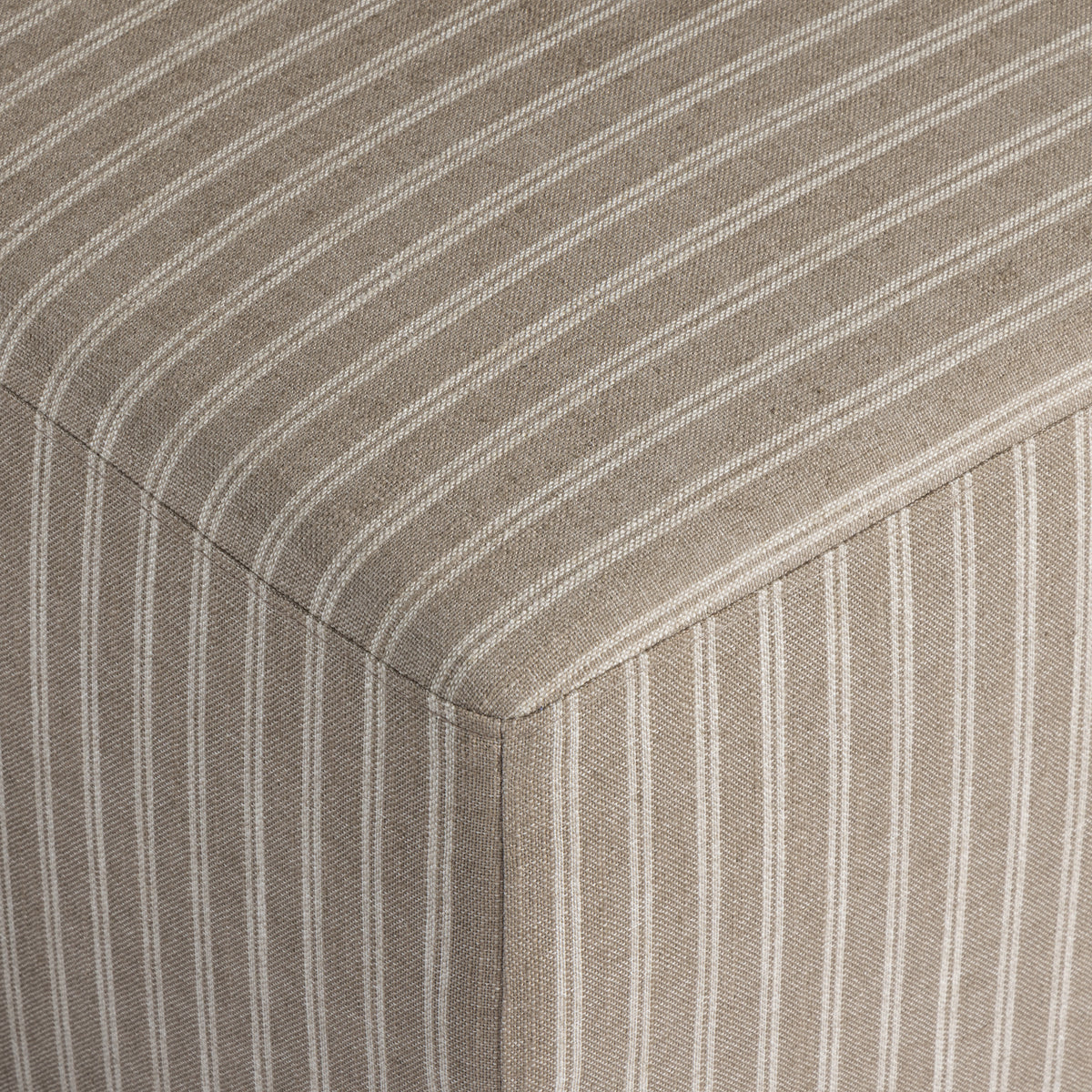 Steven Upholstered Cube Ottoman