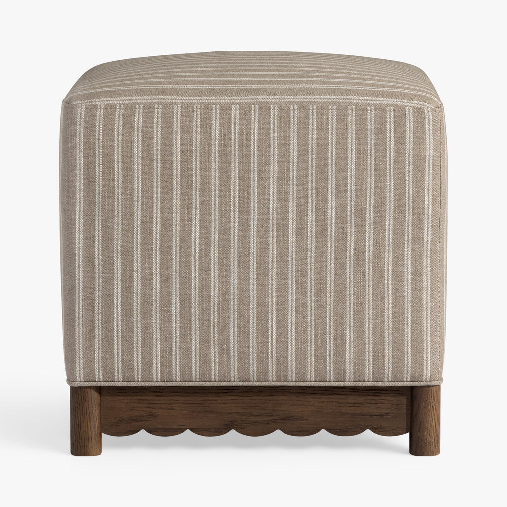 Steven Upholstered Cube Ottoman
