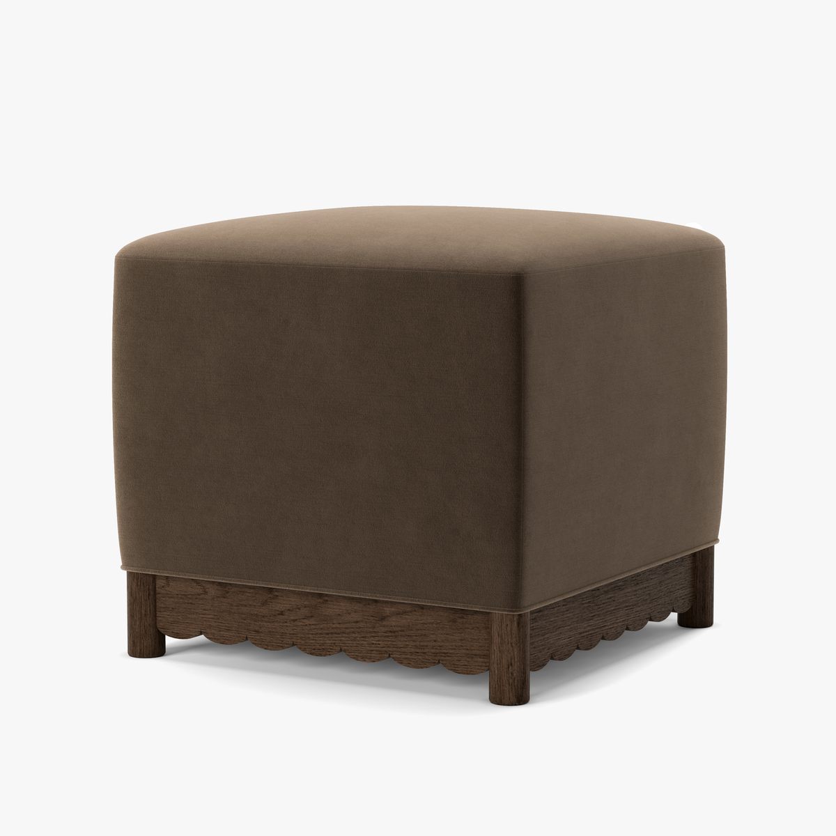 Steven Upholstered Cube Ottoman