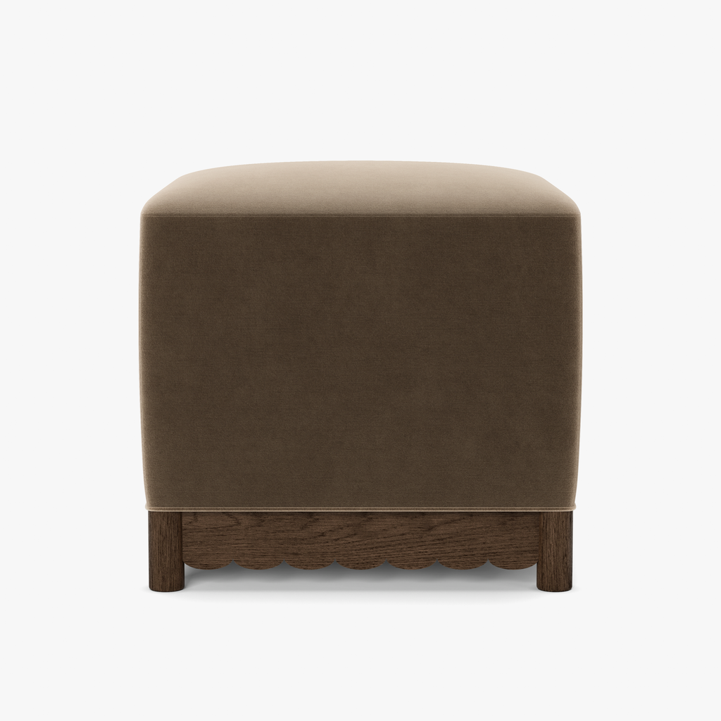 Steven Upholstered Cube Ottoman