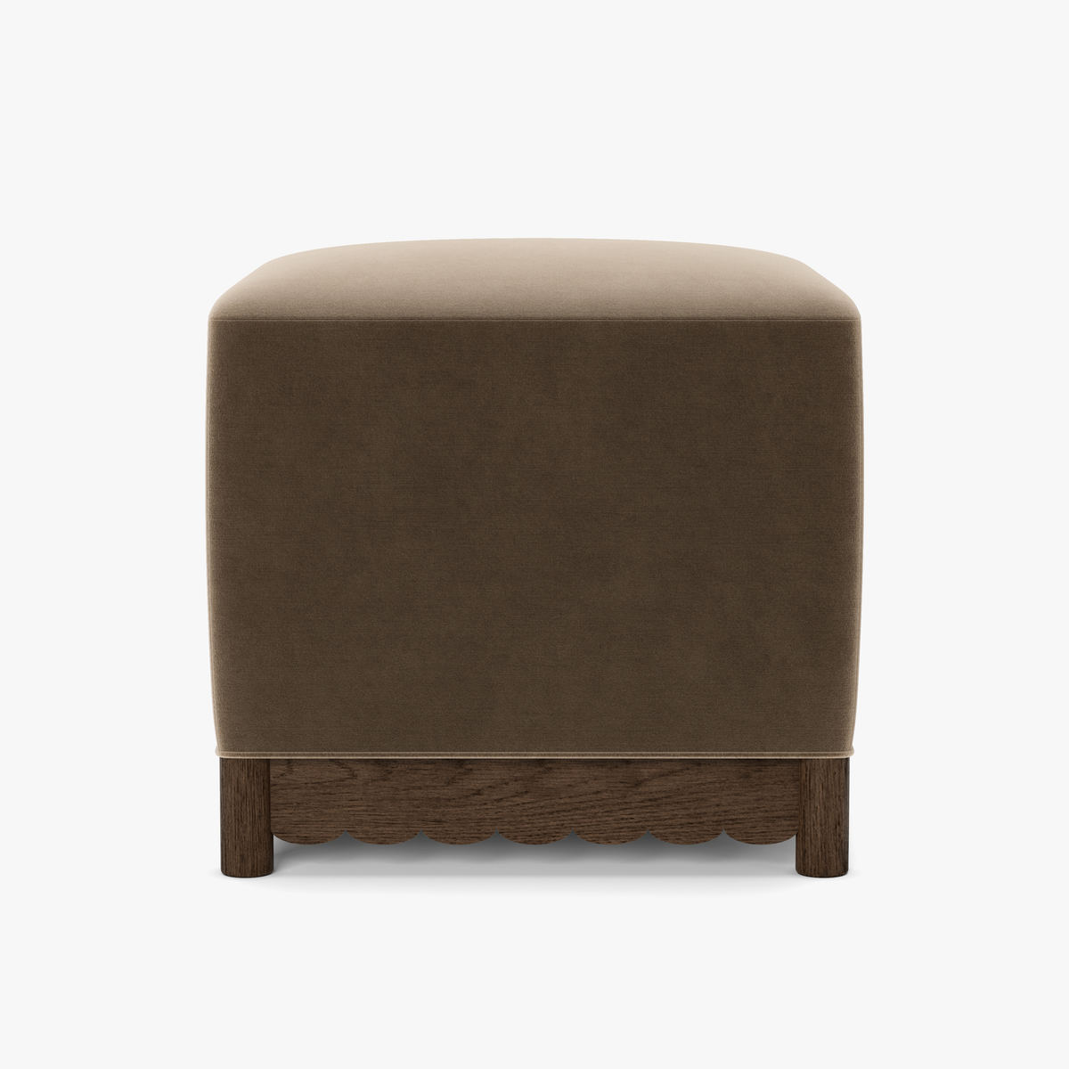 Steven Upholstered Cube Ottoman