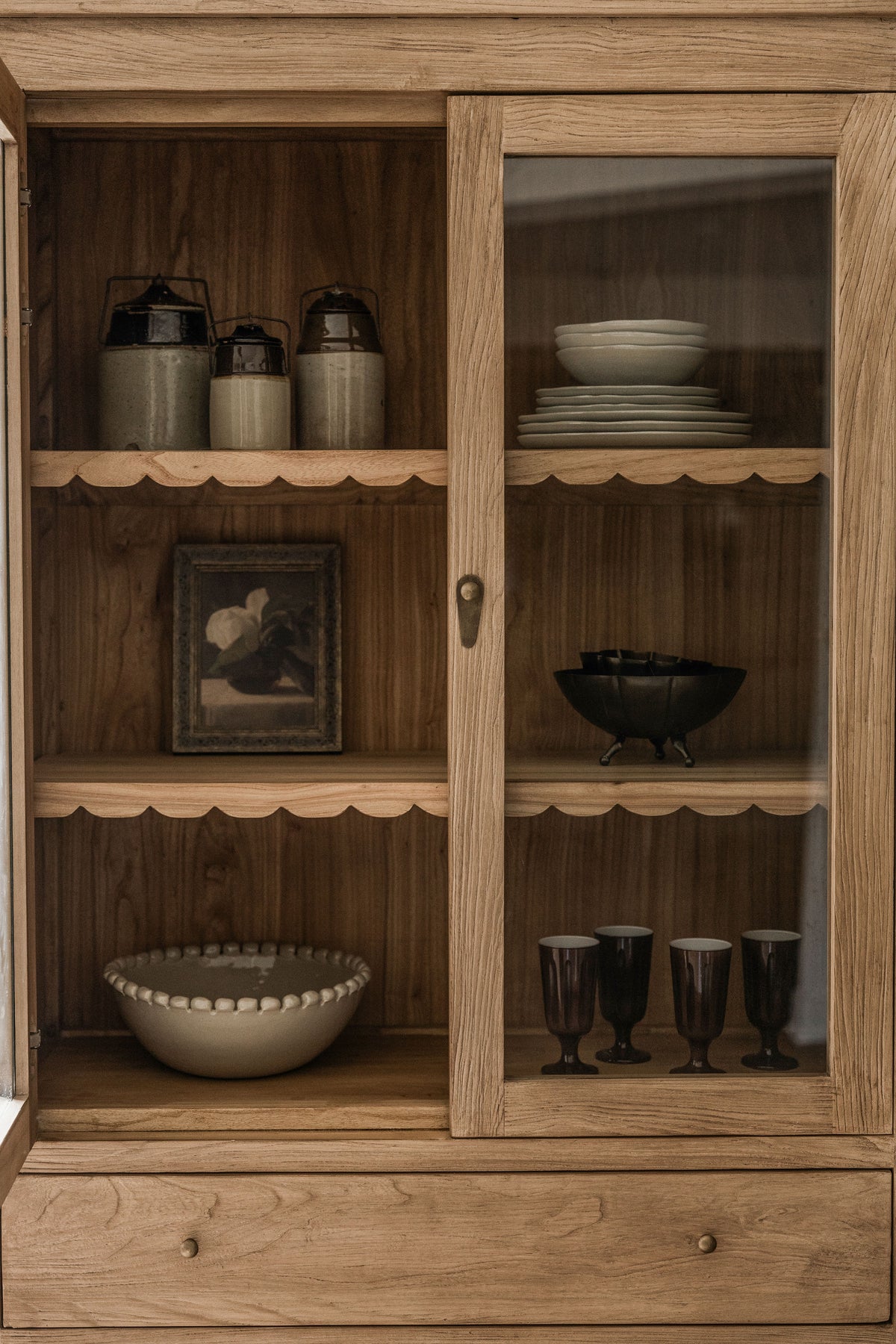 Darlene Reclaimed Elm Hutch