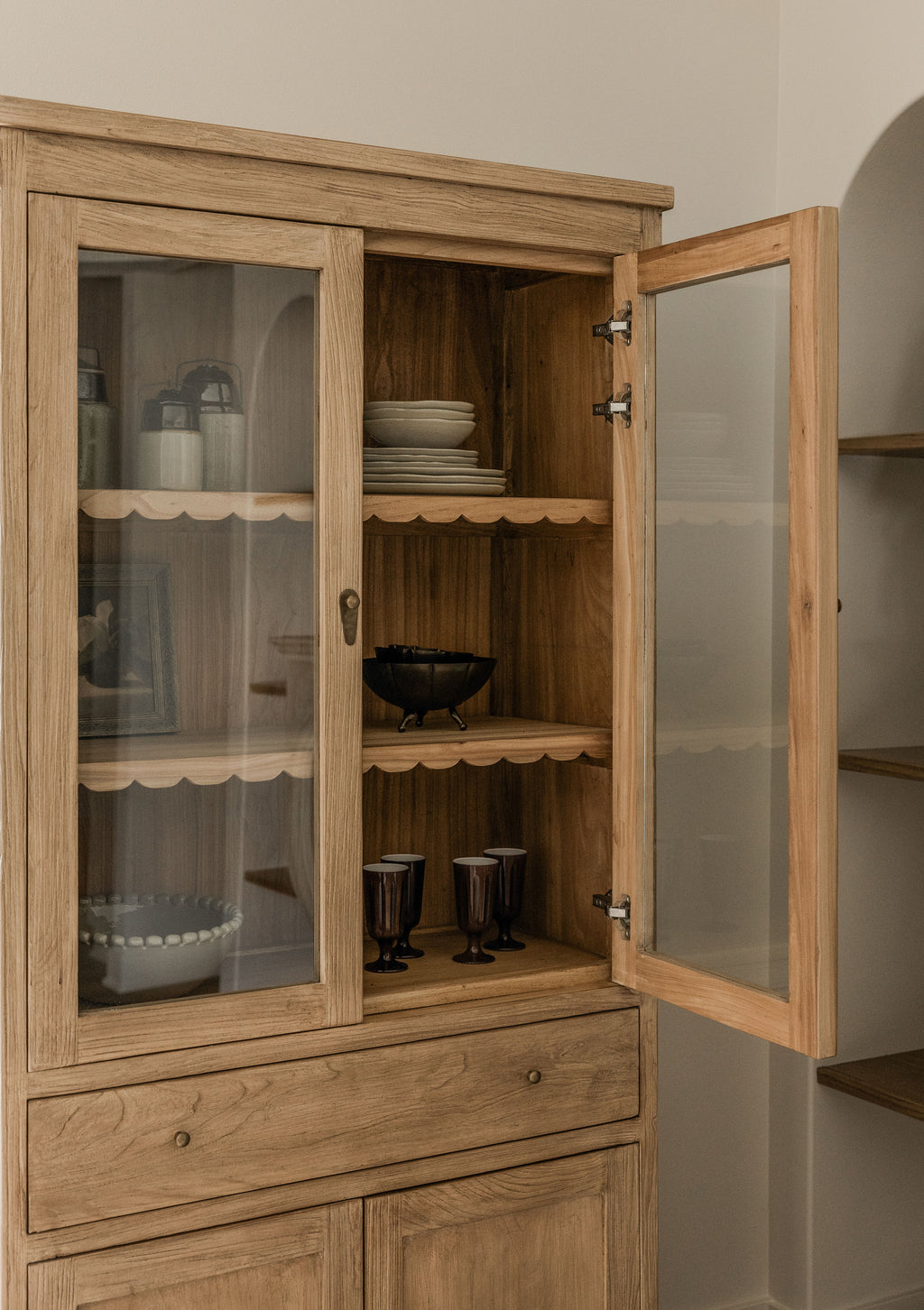 Darlene Reclaimed Elm Hutch