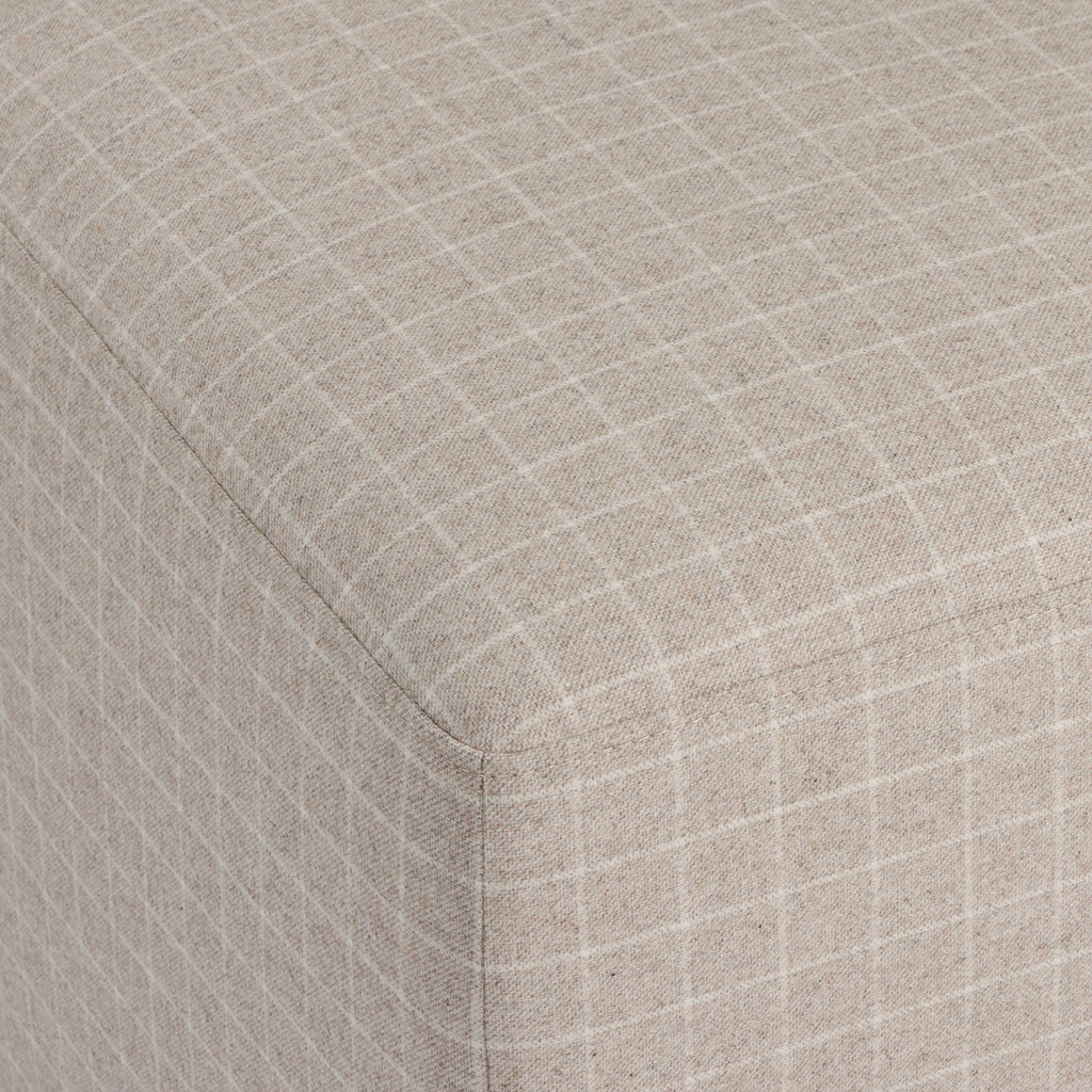Steven Upholstered Cube Ottoman
