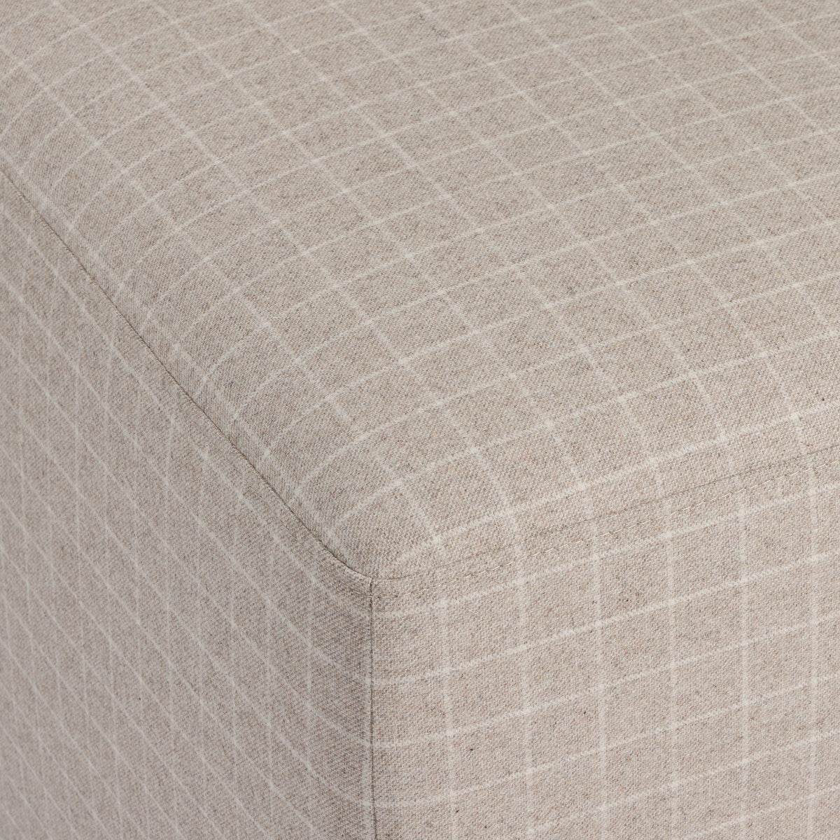 Steven Upholstered Cube Ottoman
