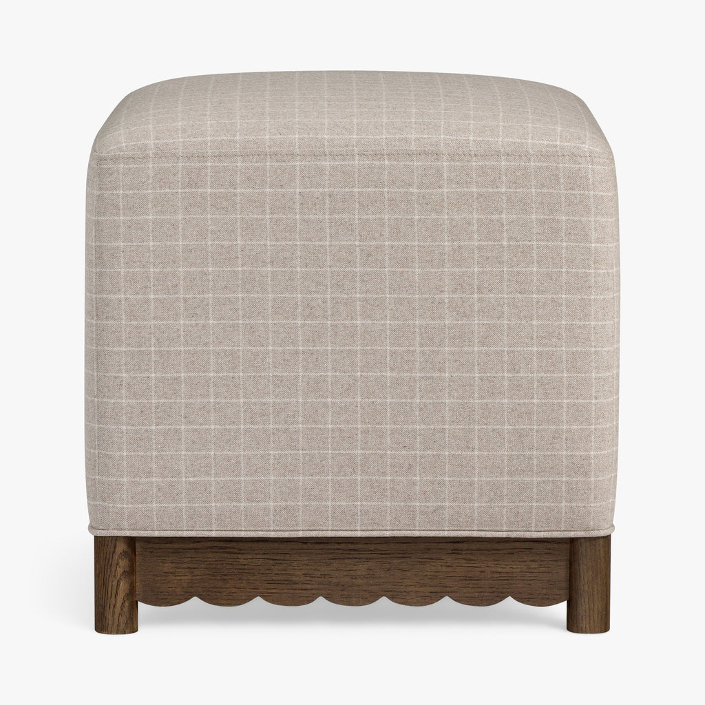 Steven Upholstered Cube Ottoman