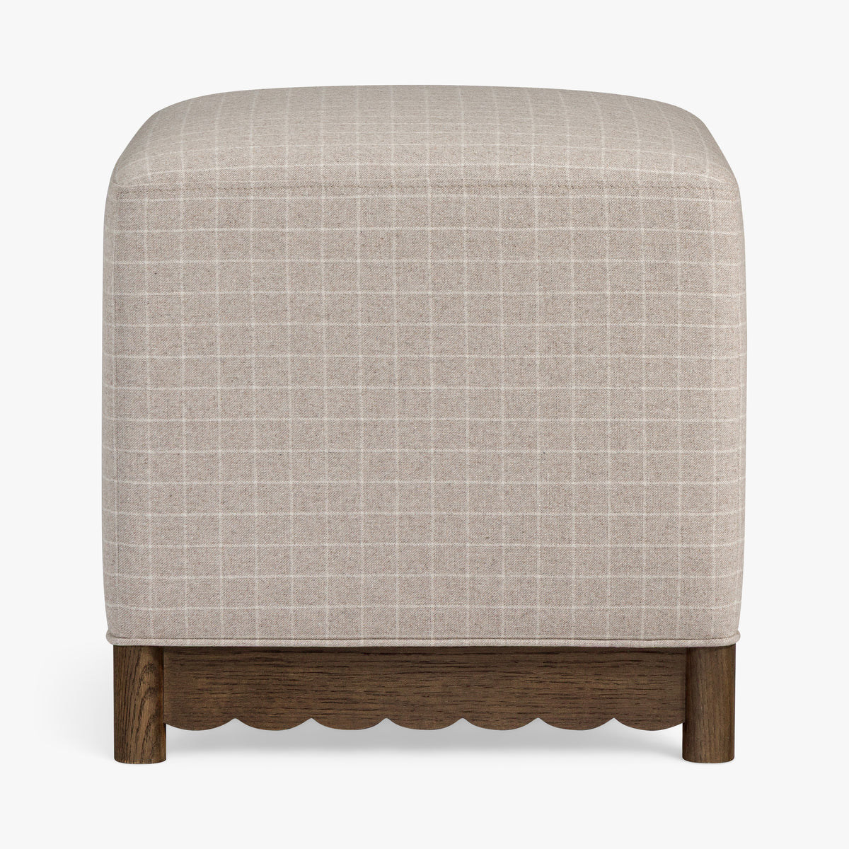 Steven Upholstered Cube Ottoman