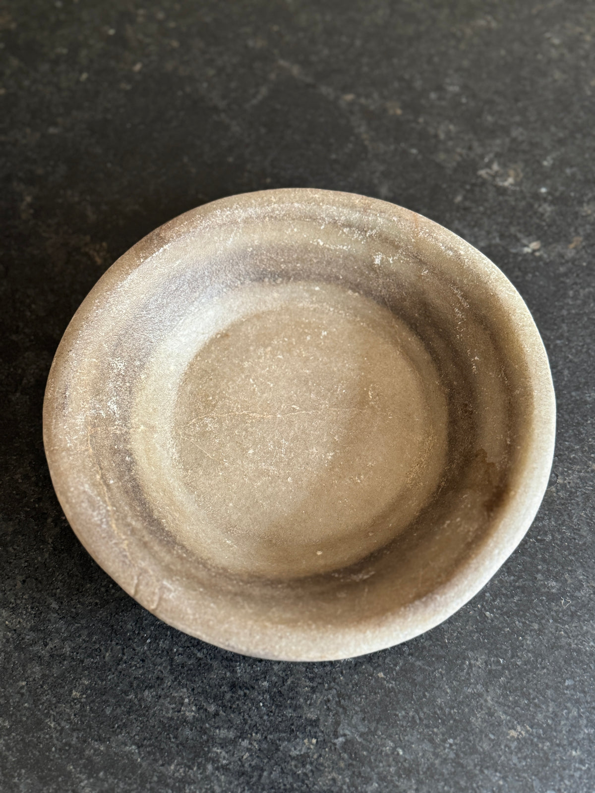 Vintage Marble Bowl - Medium