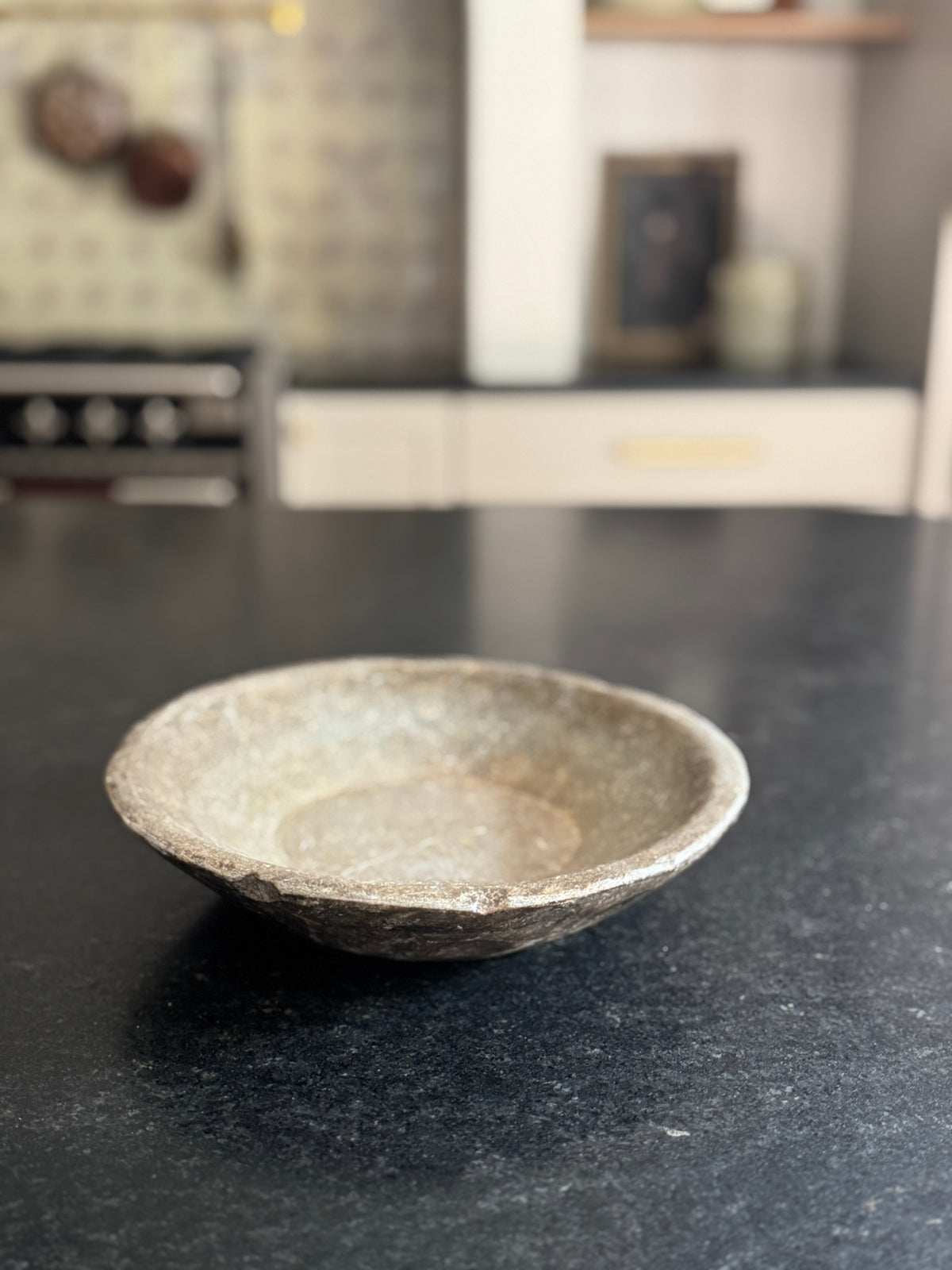 Vintage Marble Bowl - Large