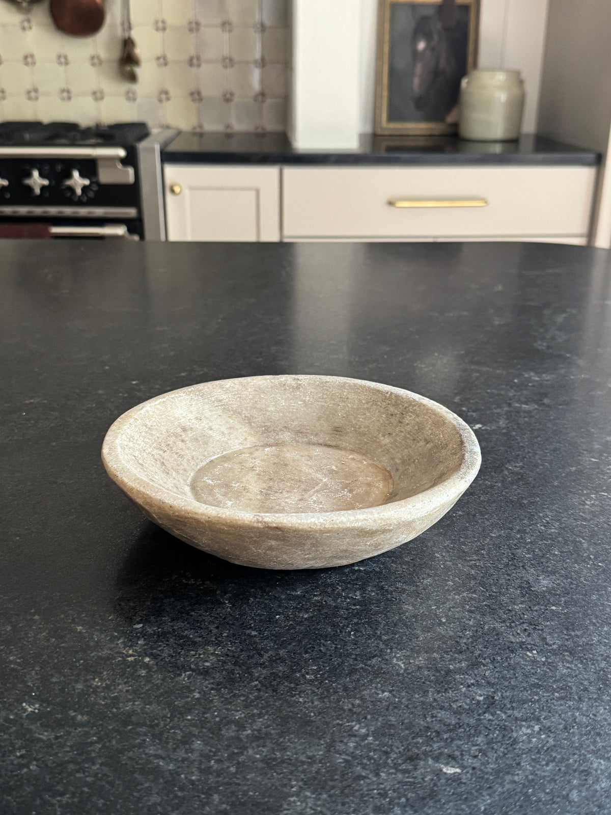 Vintage Marble Bowl - Medium