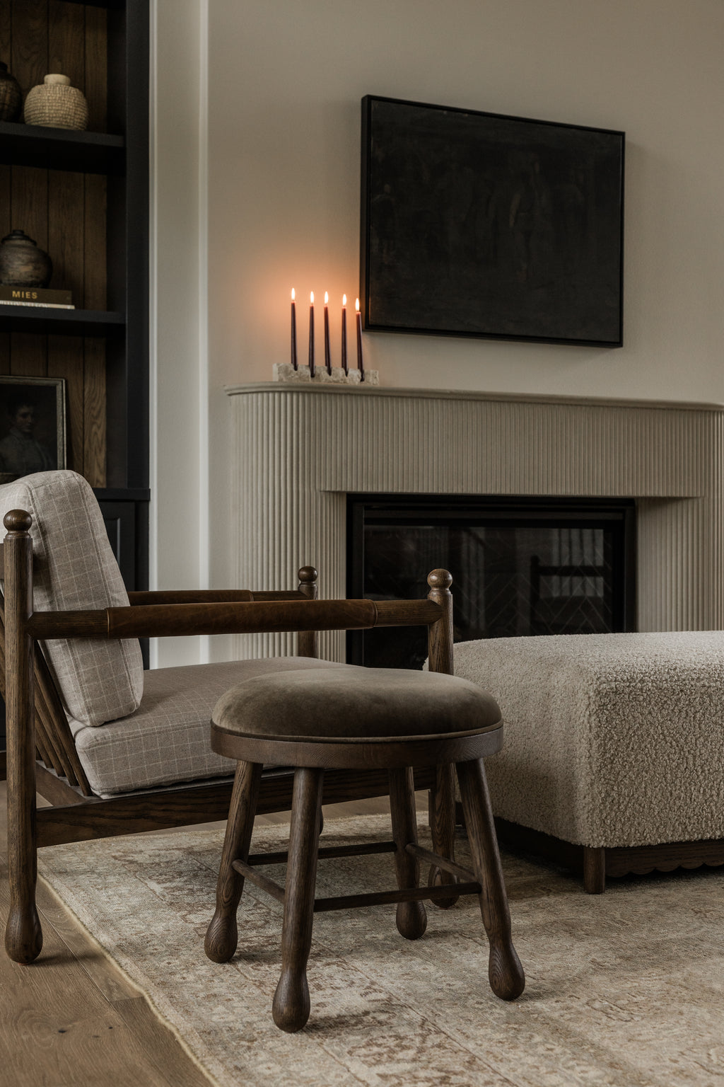Theo Upholstered Stool