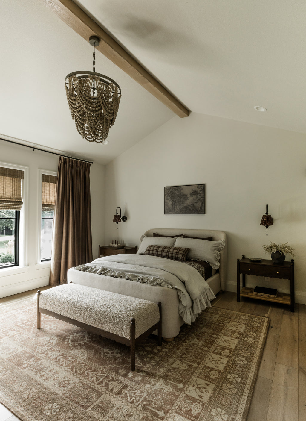 Willowmere Ruffle Linen Duvet