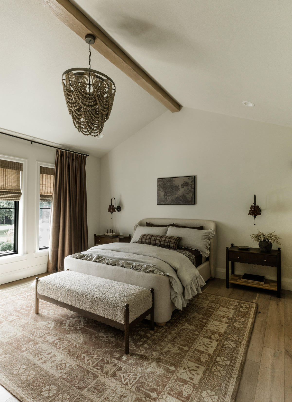 Willowmere Ruffle Linen Duvet