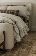 Willowmere Ruffle Linen Duvet