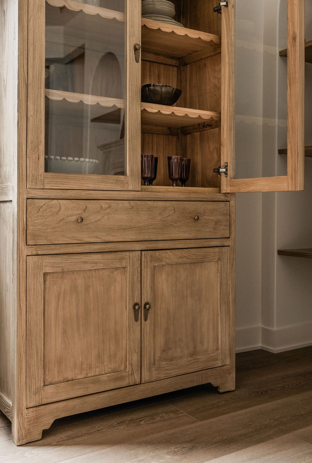Darlene Reclaimed Elm Hutch
