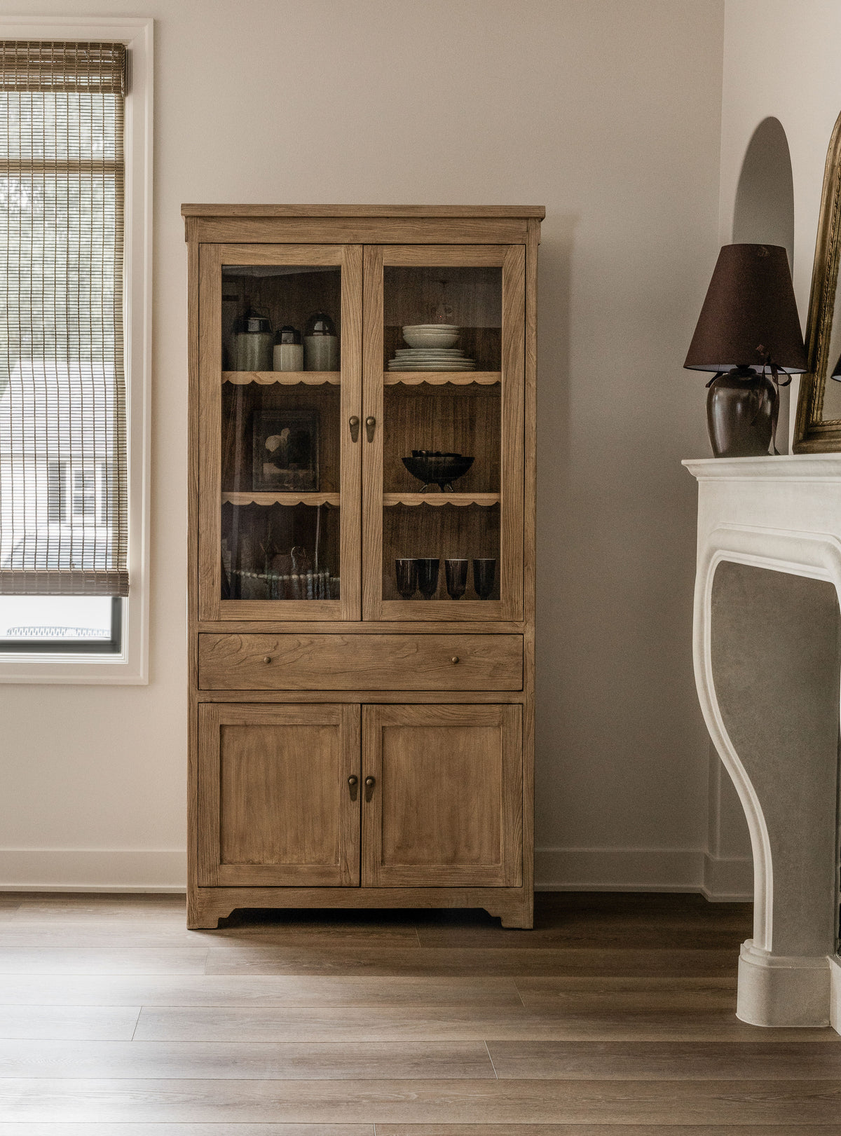 Darlene Reclaimed Elm Hutch