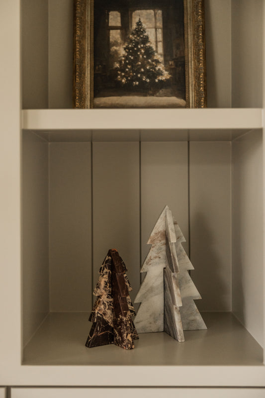 Cream Interlocking Marble Tree