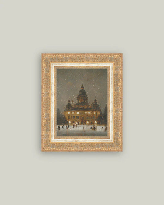 Ice Skating 10x12 - APPROX SHIPMENT WEEK OF 11/24