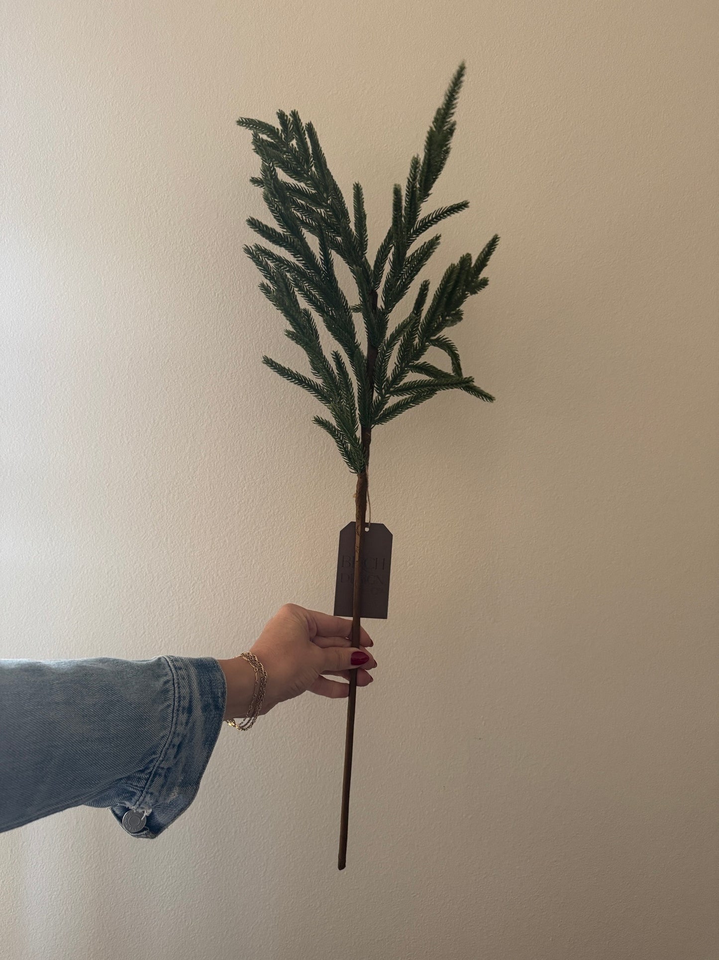 Norfolk Real Touch Green Faux Stem - 28"